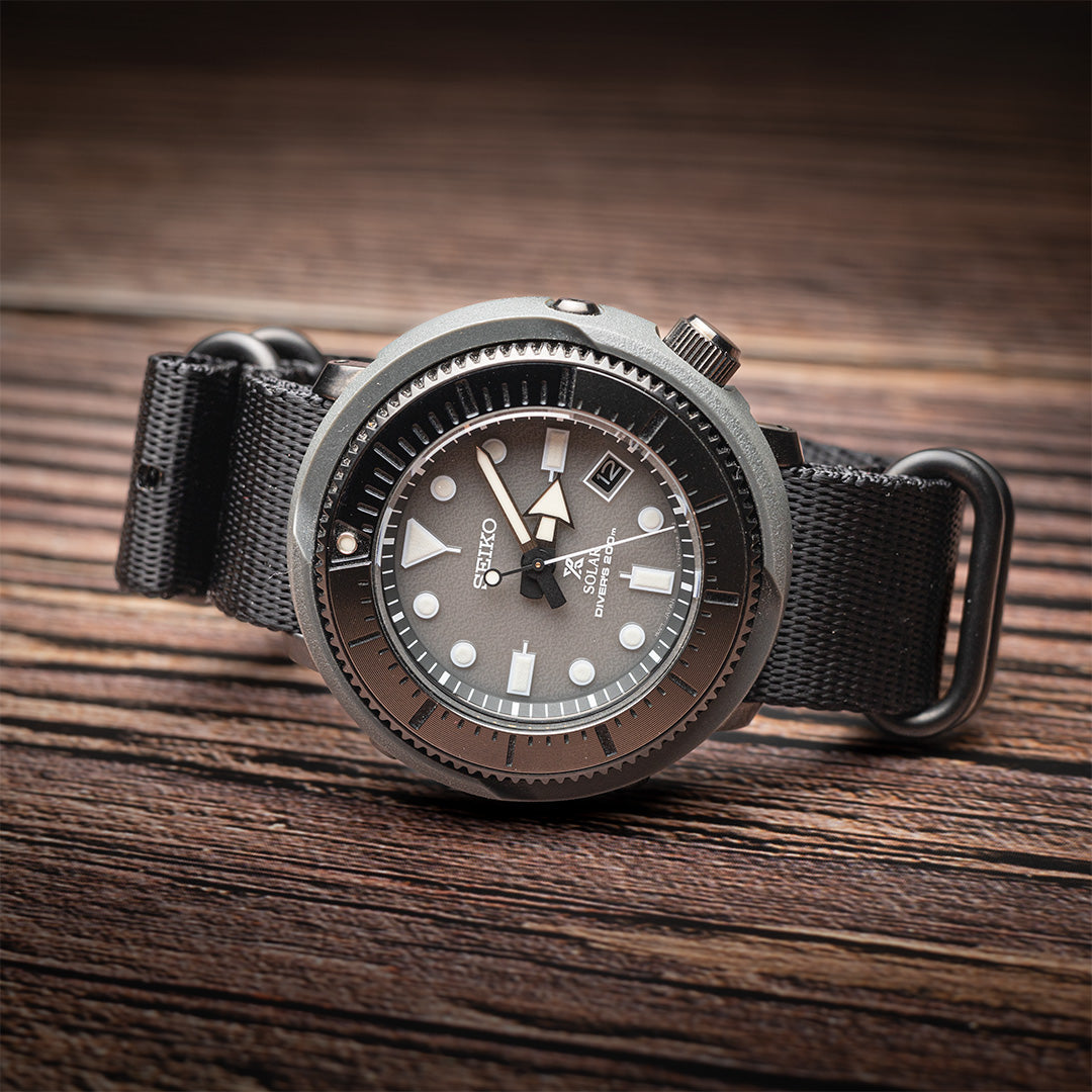 time+ NATO ZULU 5-ring シートベルトナイロン ストラップ 腕時計 ...