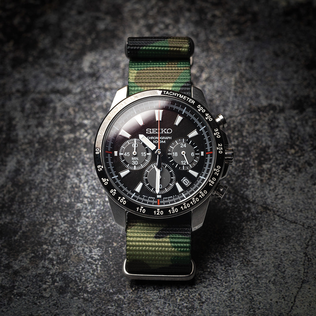 time + NATO G10 ナイロン ストラップ 腕時計ベルト ミリタリーバンド