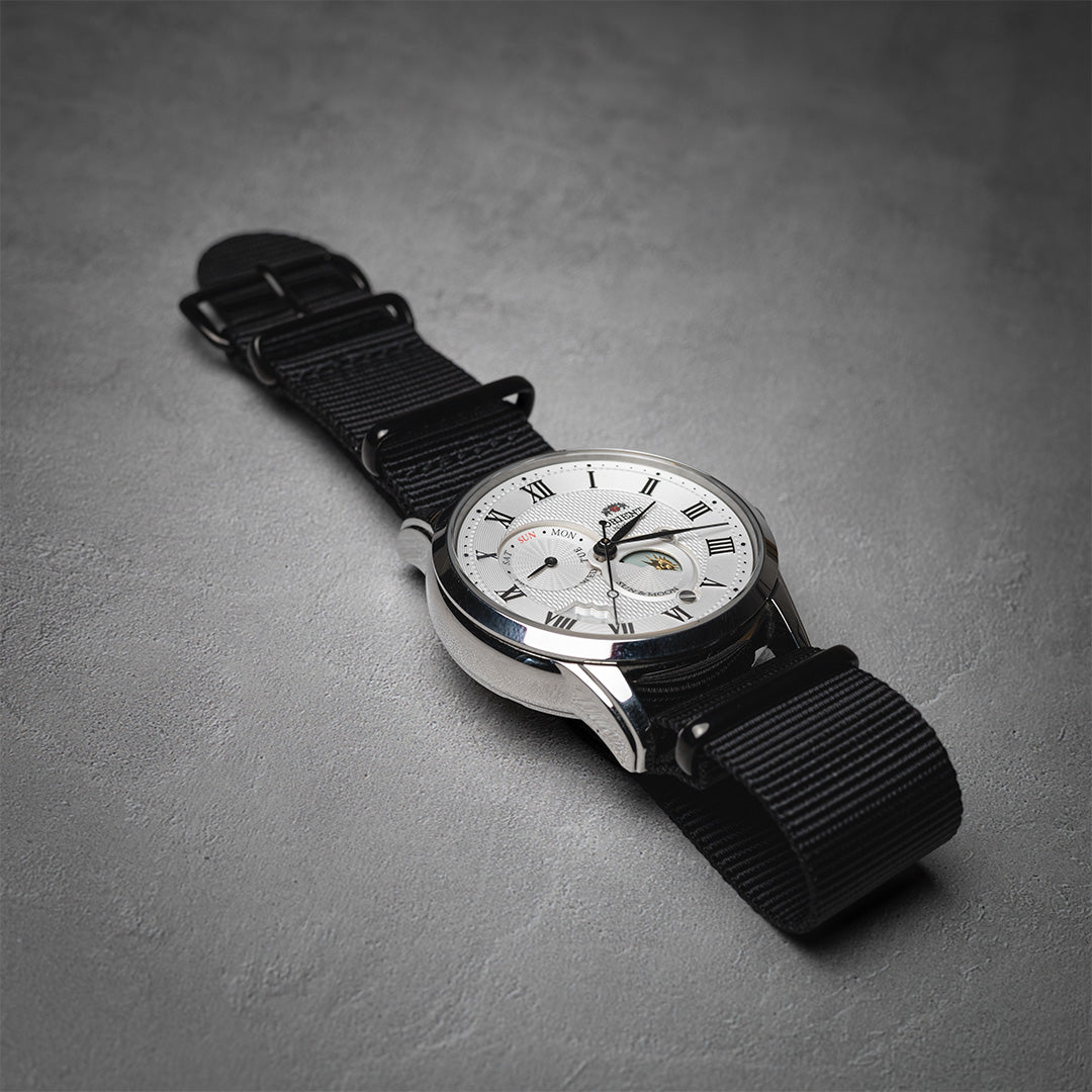 time+ NATO G10 バリスティックナイロン ストラップ 時計ベルト ブラック