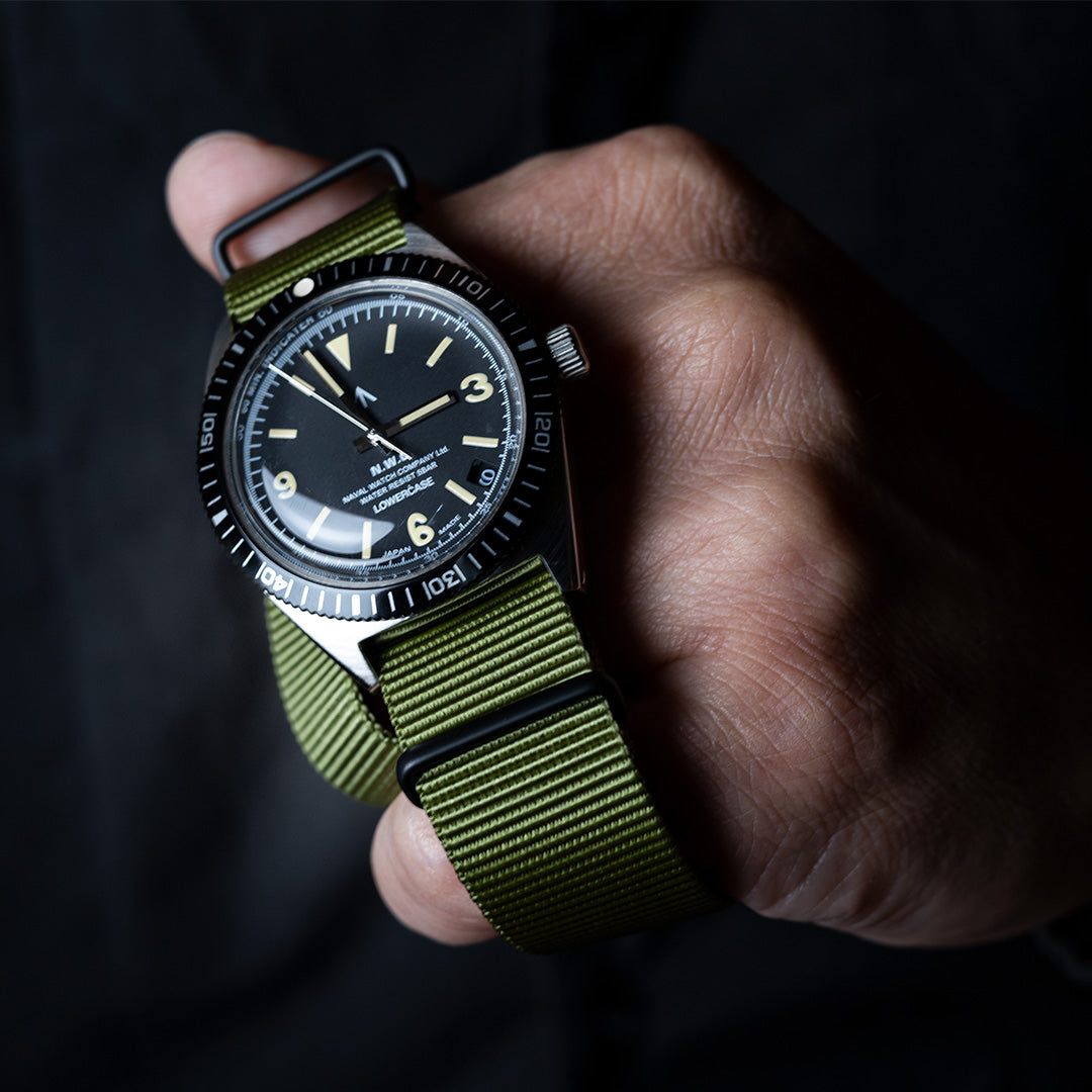 time+ NATO G10 バリスティックナイロン ストラップ 時計ベルト オリーブ