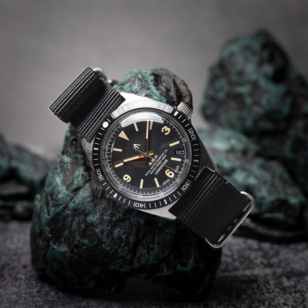 time+ NATO G10 バリスティックナイロン ストラップ 時計ベルト ブラック