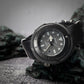 time+ NATO G10 シルキー シートベルトナイロン ストラップ 時計ベルト ブラック